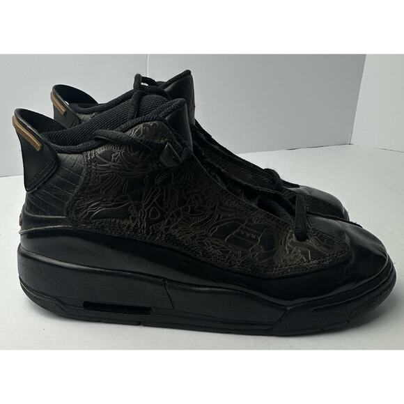 2005 Air Jordan DUB-ZERO, BLACK TAUPE BROWN LASER 311047-001 3.5Y - Picture 2 of 7